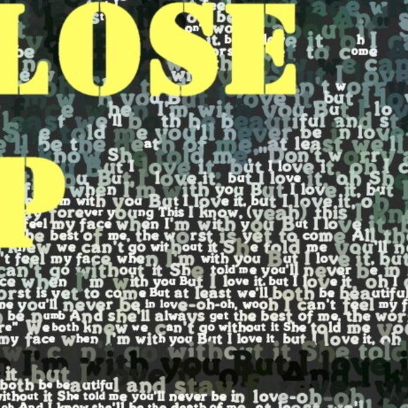 The Weeknd Can't Feel My Face Song Lyrics Mosaic Framed Print Limited Edition - Picture 2 of 2